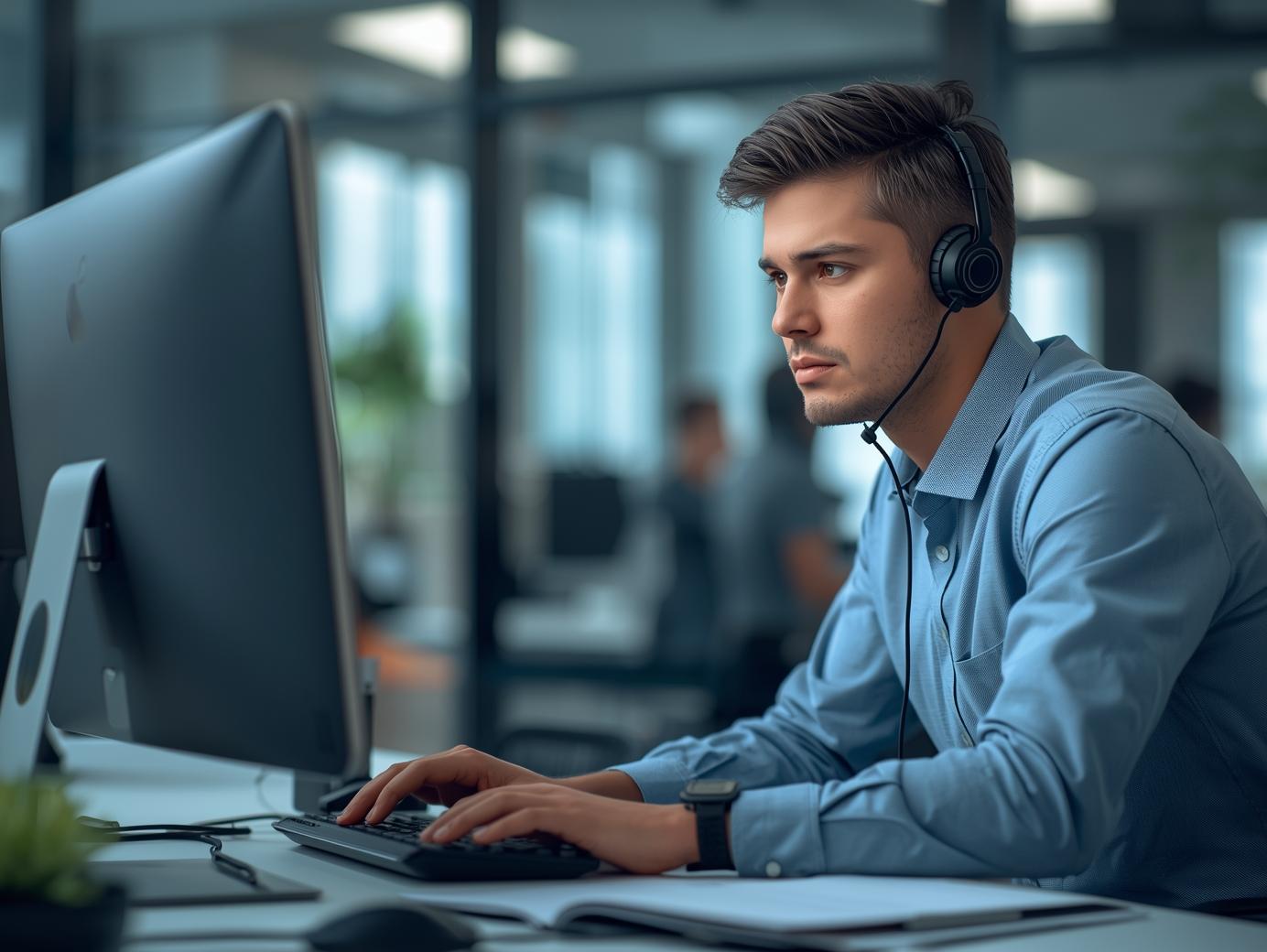 Centro gráfico moderno con equipos de última generación y trabajadores operando las máquinas